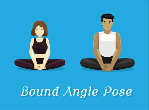 Bound angle pose