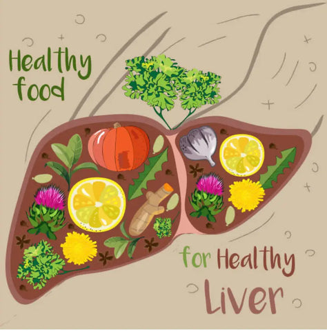 Healthy food for healthy liver