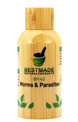 Natural remedy for worms and parasites