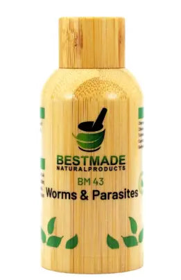 Natural remedy for worms and parasites