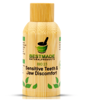 Natural remedy for sensitive teeth and jaw discomfort