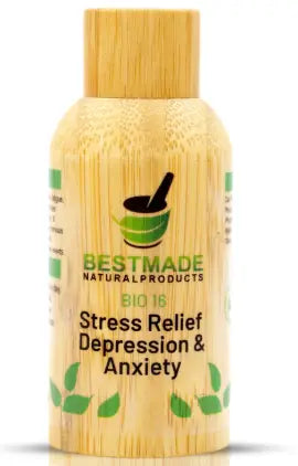 Natural remedy for stress relief, depression and anxiety