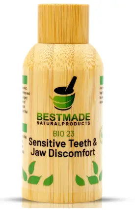 Natural remedy for sensitive teeth and jaw discomfort