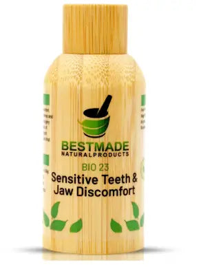 Natural remedy for sensitive teeth and jaw discomfort