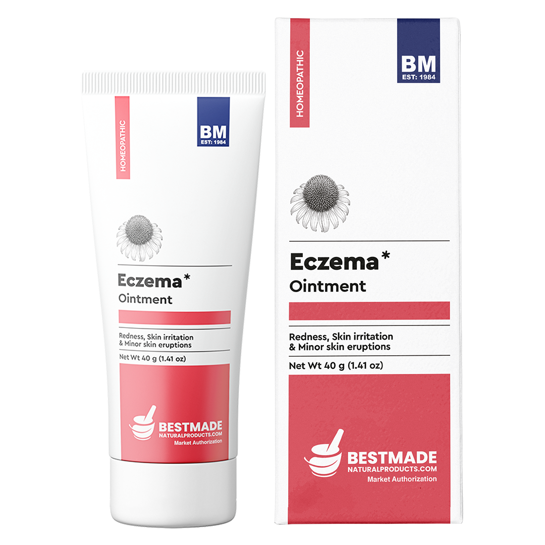 Eczema Ointment for Redness, Skin Irritation & Minor Skin Eruptions - Homeopathic Skin Relief, 40 g (1.41 oz)