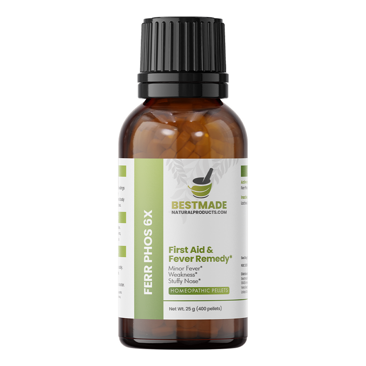 Ferr Phos 6X Primeiros Socorros &amp; Fever Remedy