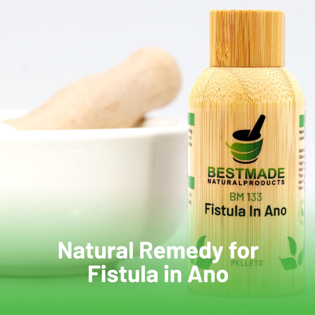 Fistula in Ano Natural Remedy BM133 - Reduces Discharge in Anus, Helps Normalize Bowel Movements & Relieve Throbbing Pains, Drink with Water