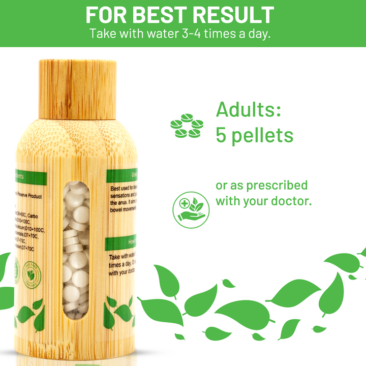 Fistula in Ano Natural Remedy BM133 - Reduces Discharge in Anus, Helps Normalize Bowel Movements & Relieve Throbbing Pains, Drink with Water