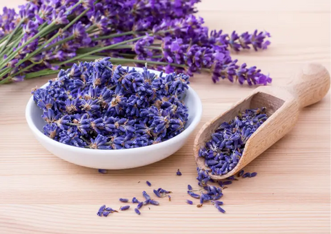 Fresh lavender.