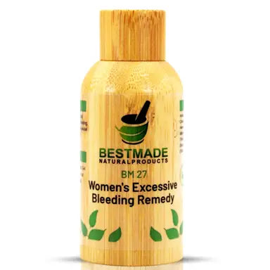Natural remedy for women's excessive bleeding