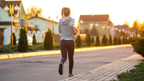 Woman jogging