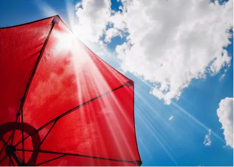 Umbrella at the beach