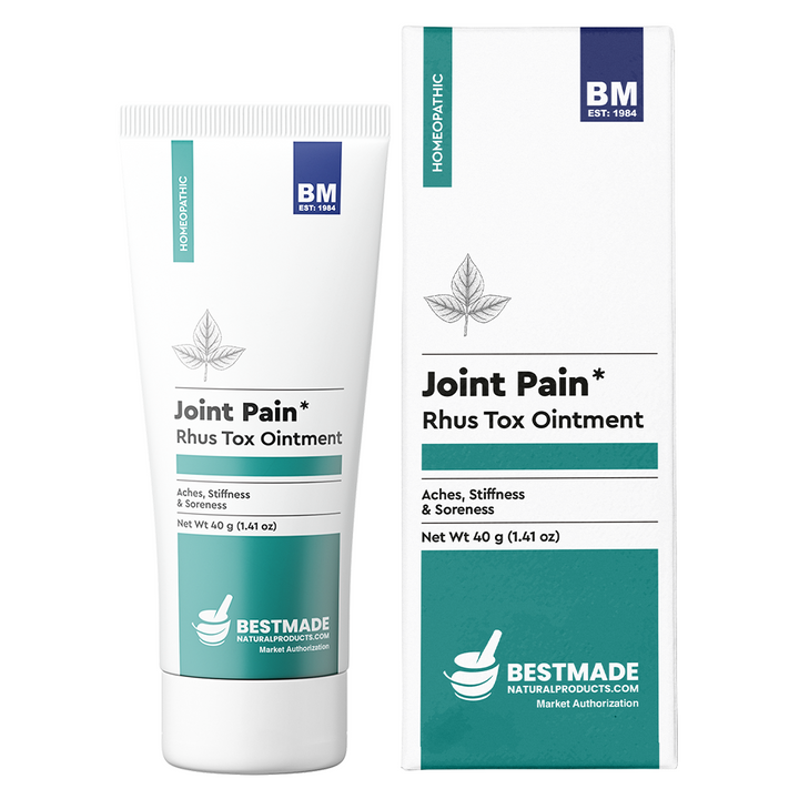 Rhus Toxicodendron Ointment for Aches, Stiffness &amp; Soreness – Homeopathic Pain Relief, 40g (1.41 oz)