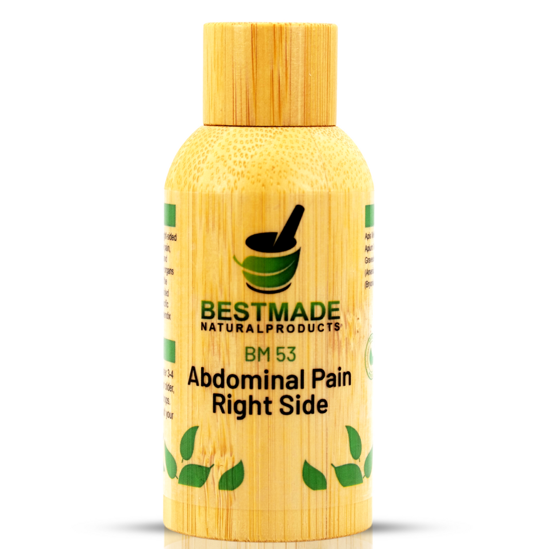 Abdominal Pain Right Side Natural Remedy (BM53) - Simple