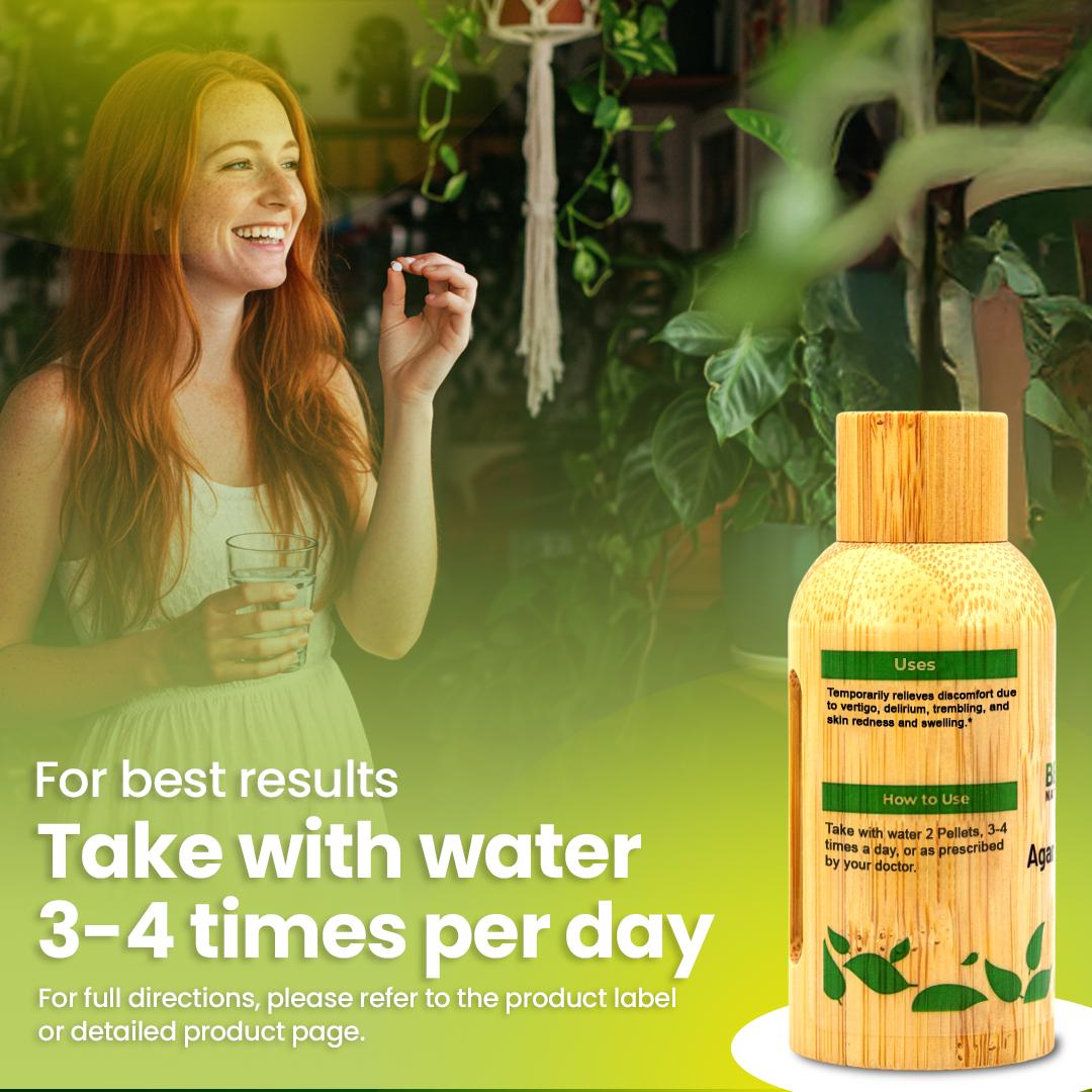 Agaricus Muscarius 30C - Support for Vertigo Trembling &