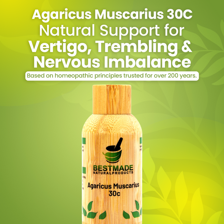 Agaricus Muscarius 30C - Support for Vertigo Trembling &