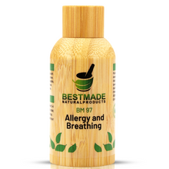 Allergy & Breathing Support (BM97)  - Allergies, Runny Nose, Wheezing, Coughing, Difficulty Breathing, Chest Tightness | Homeopathic Combination Remedy, Non-Toxic, Natural, 30 mL Drops