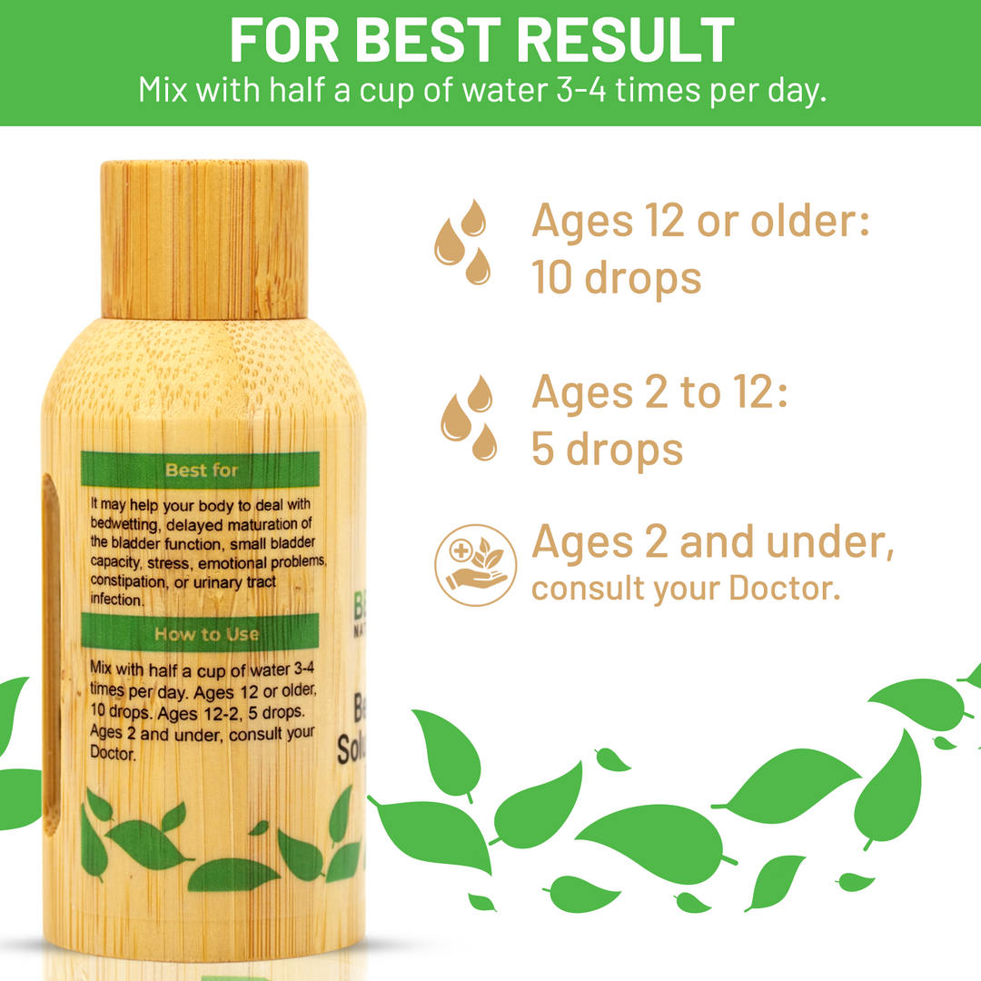 Bedwetting Solution Natural Remedy (BM151) - BM Products