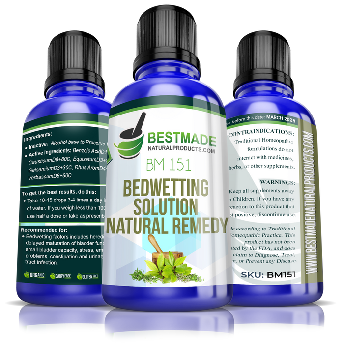 Bedwetting Solution Natural Remedy (BM151) - BM Products