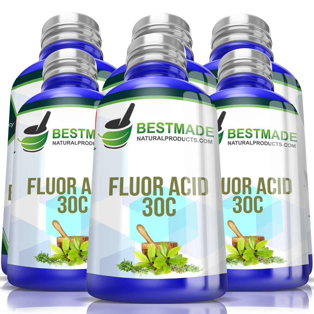 BestMade Natural Fluoricum Acidum Remedy for Severe