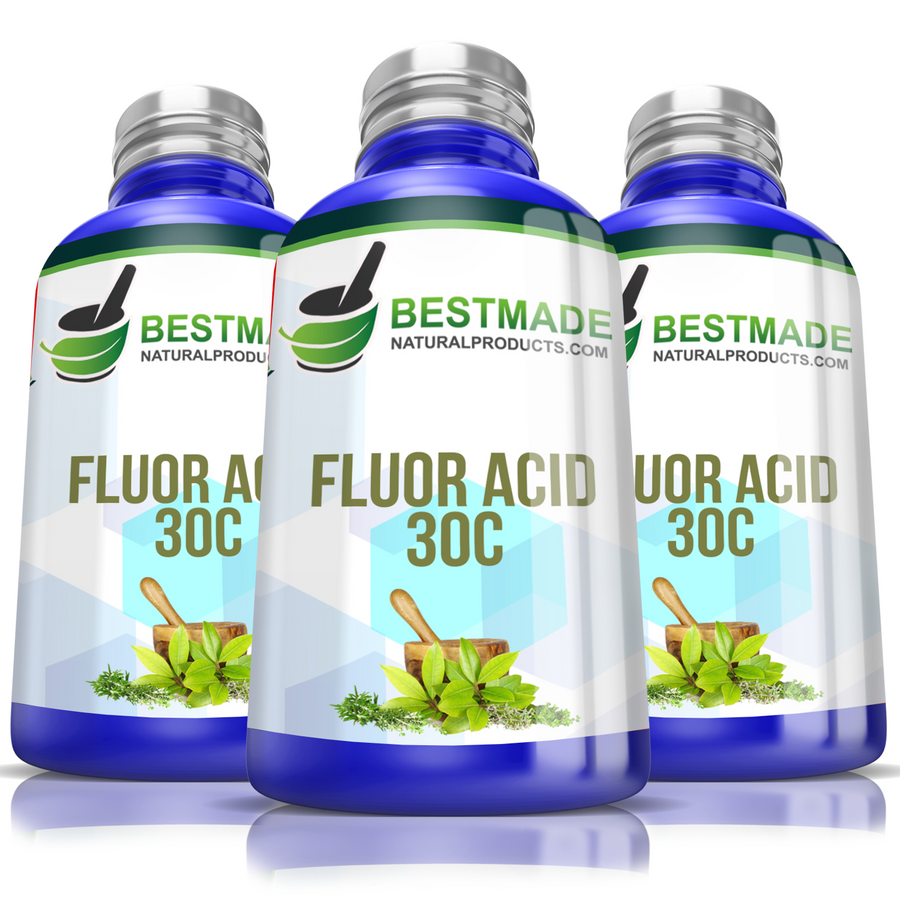 BestMade Natural Fluoricum Acidum Remedy for Severe