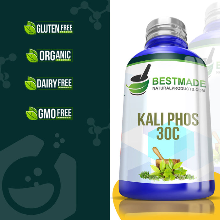 BestMade Natural Kali Phosphoricum Pills for Depression - 