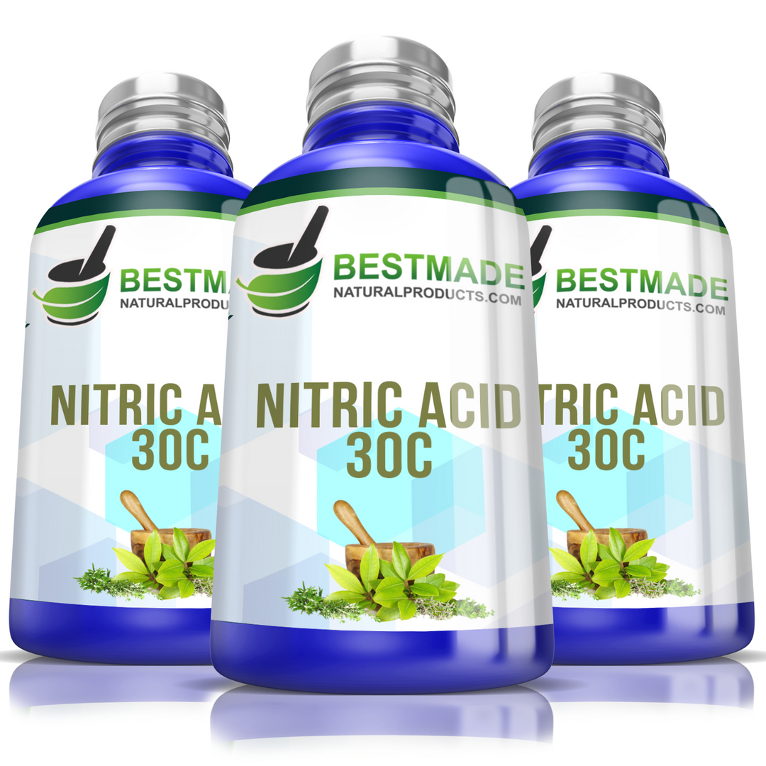 BestMade Natural Nitricum Acidum Pills for Ulcers Triple