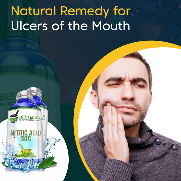 BestMade Natural Nitricum Acidum Pills for Ulcers