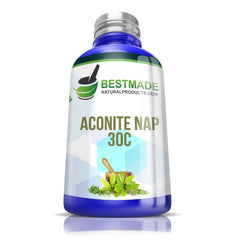 Bestmade Single Remedy  Aconitum Napellus  for Fear, Anxiety and Restlessness