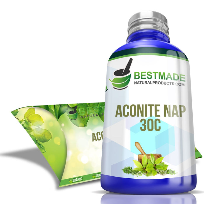 Natural Aconitum Napellus Pills Remedy for Fear Anxiety and 