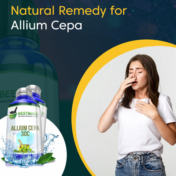 All Natural Allium Cepa Pills Remedy for Runny Nose Sneezing