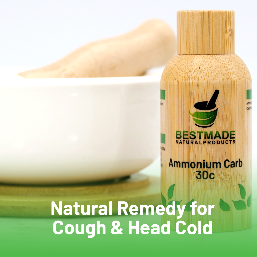 Bestmade Single Remedy Ammonium Carbonicum for Cough & Head