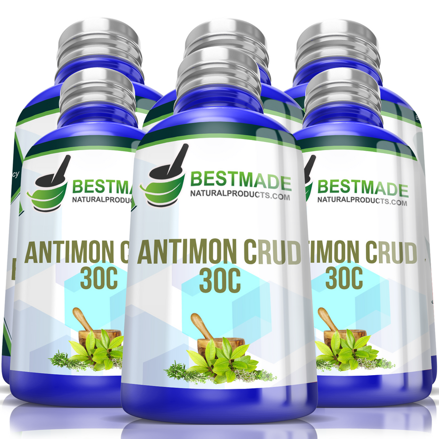 Bestmade Single Remedy Antimonium Crudum Six Pack- Save 50%