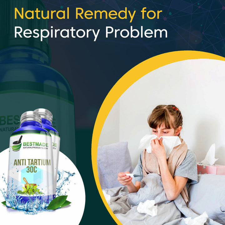 Natural Antimonium Tartaricum Pills Remedy for Respiratory 