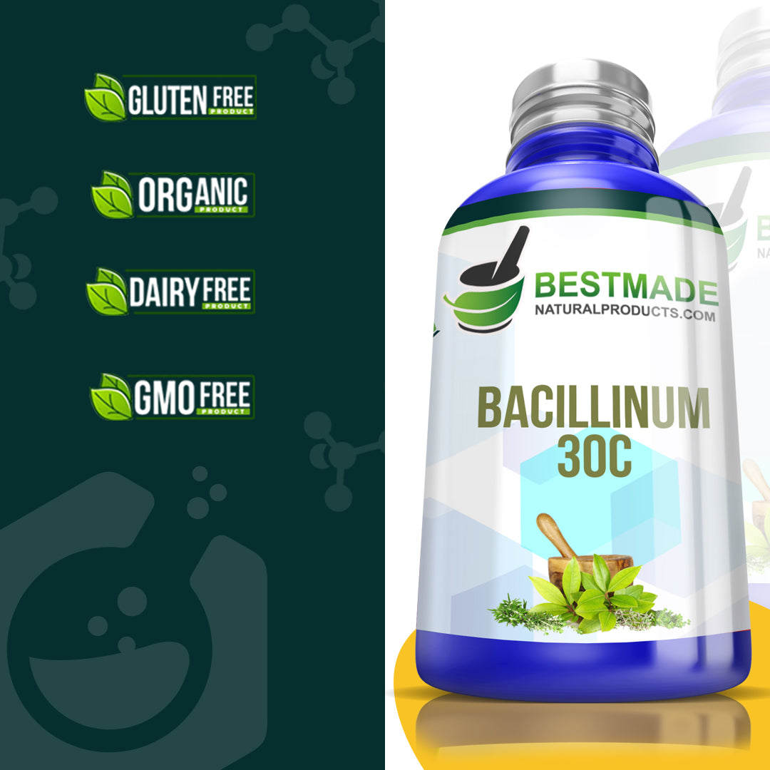 Bestmade Natural Products Bacillinum Pills for Coughing and 