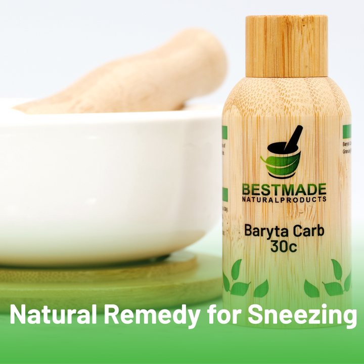 Bestmade Single Remedy Baryta Carbonica Remedy for Sneezing