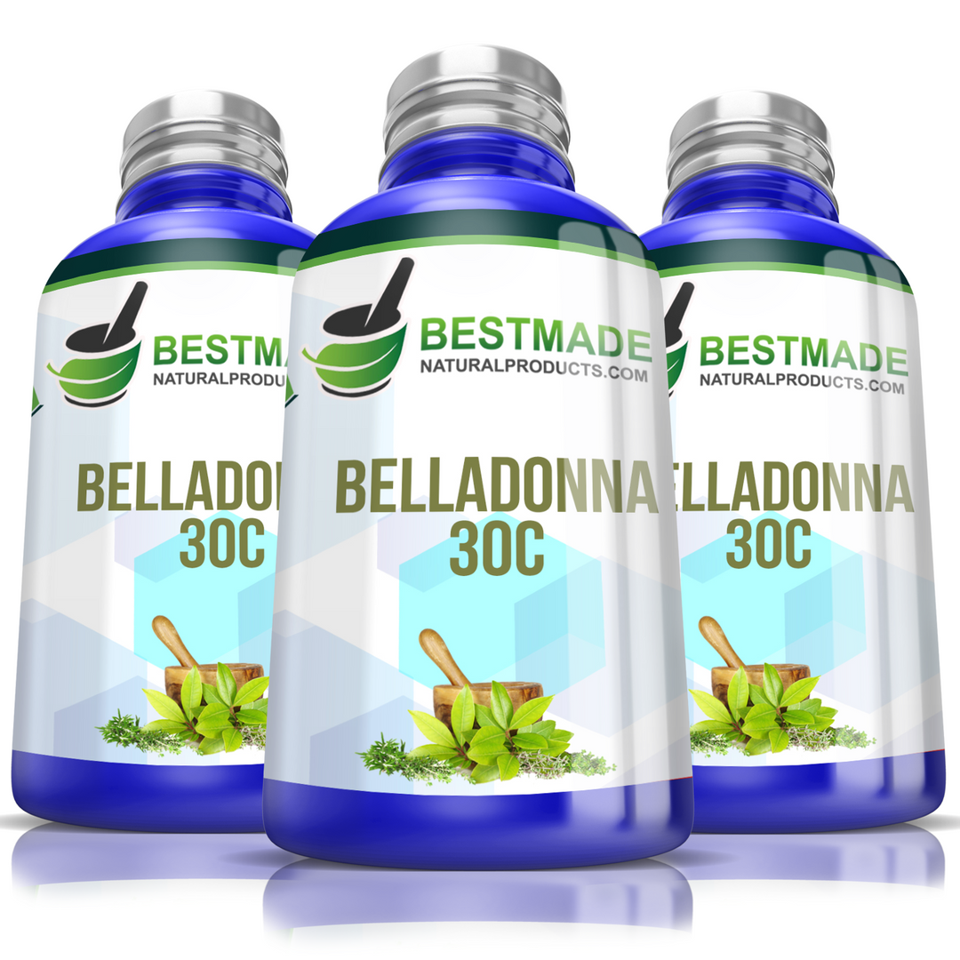 Bestmade Single Remedy Belladonna for Fever Symptoms Triple