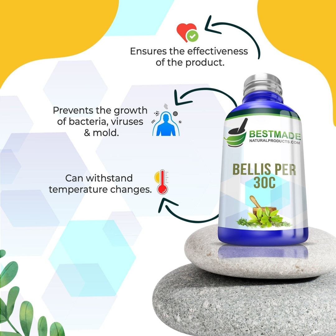 BestMade Bellis Perennis Pills - Natural Relief for Sore 