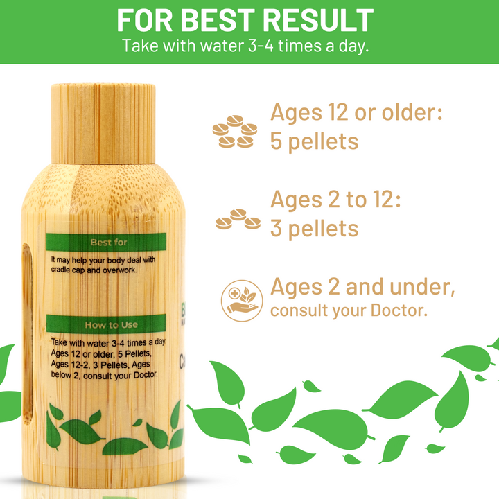 Bestmade Single Remedy Calcarea Carbonica for Cradle Cap