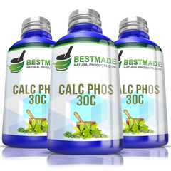 Bestmade Single Remedy Calcarea Phosphorica to Support from Fractured Bones Triple Pack- Save 30%