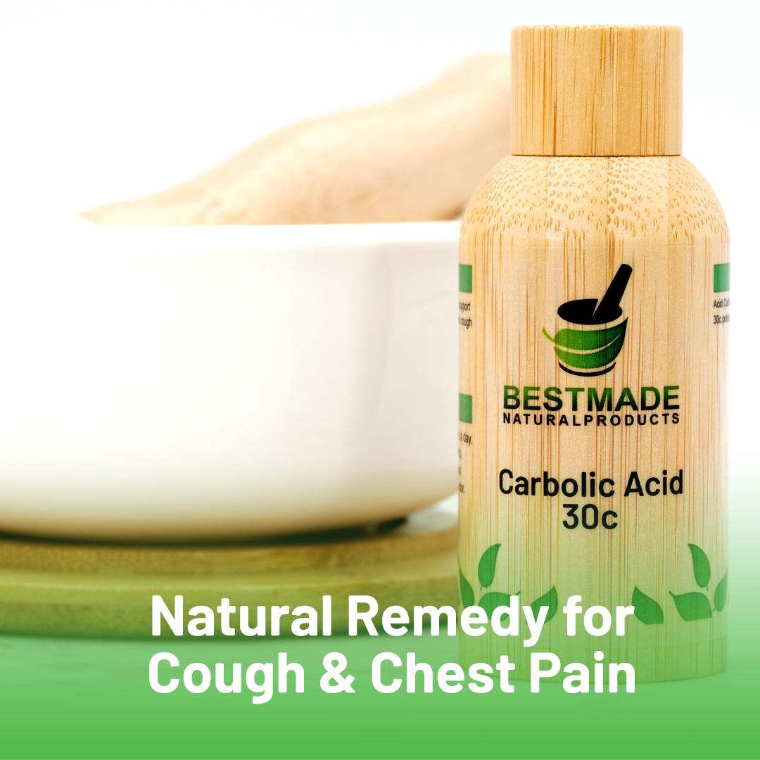 Bestmade Single Remedy Carbolicum Acid for Cough & Chest