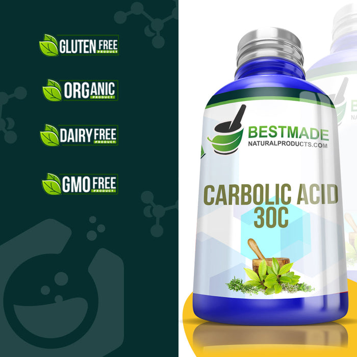 BestMade Natural Carbolicum Acid Remedy for Cough & Chest 