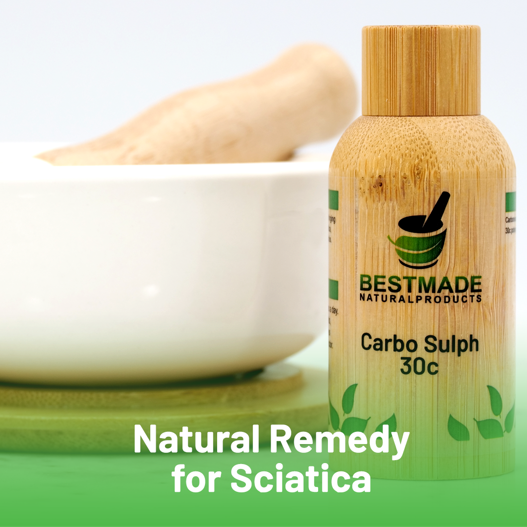 Bestmade Single Remedy Carboneum Sulphuratum for Sciatica