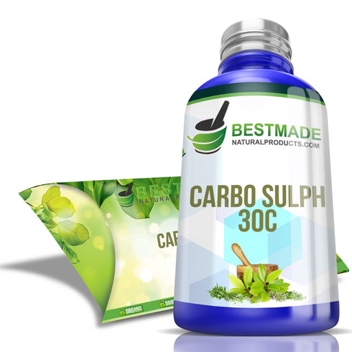 BestMade Natural Carboneum Sulphuratum Remedy for Sciatica -
