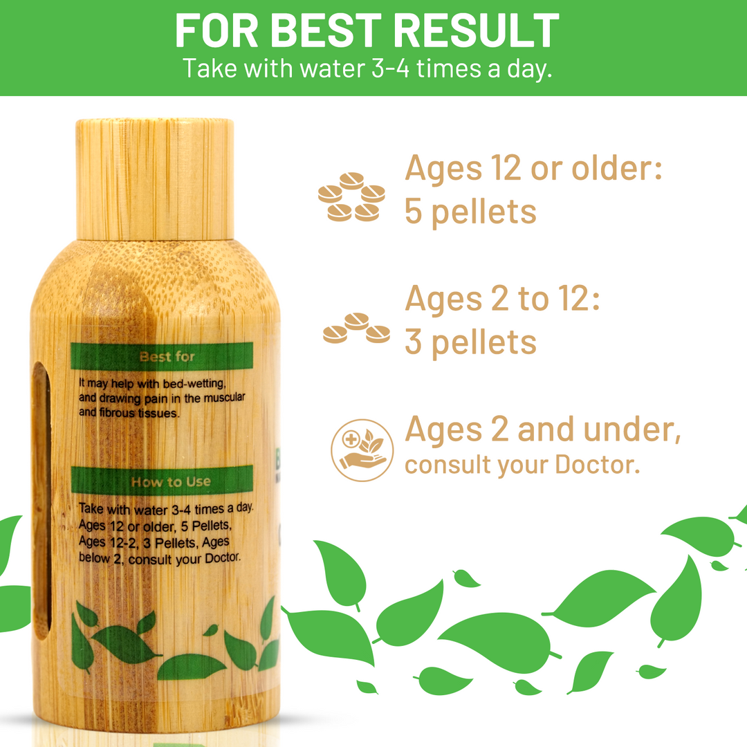 Bestmade Single Remedy Causticum for Bed Wetting Symptoms