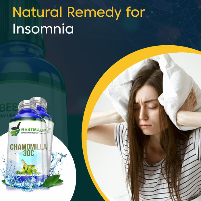 BestMade Natural Chamomilla Pills for Relief from Insomnia -