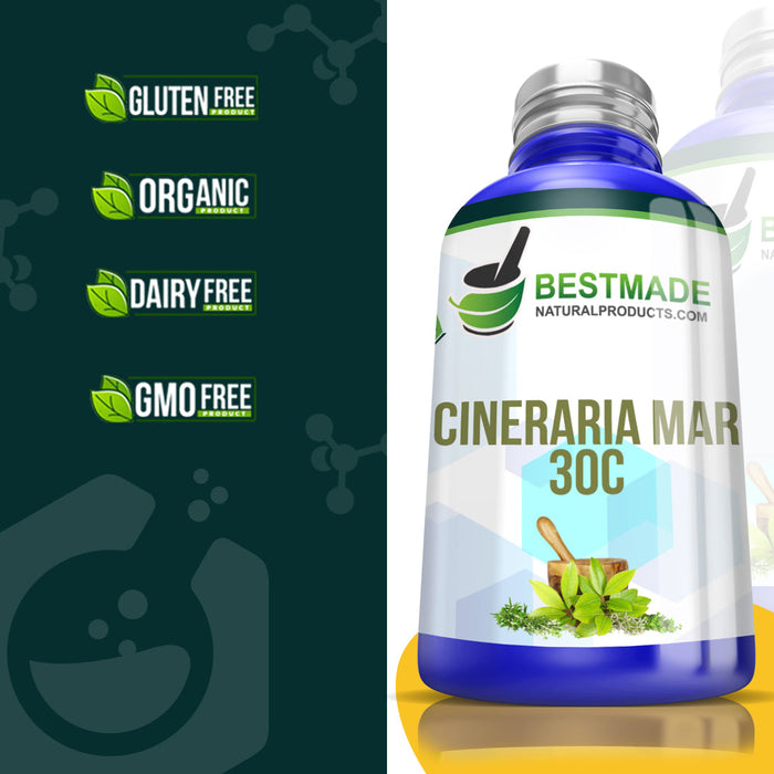 BestMade Natural Cineraria Maritima for Relief from Eye 