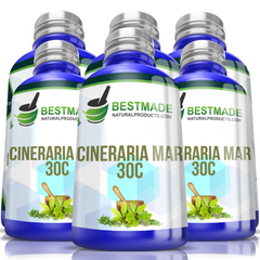 Bestmade Single Remedy Cineraria Maritima for Support from Eye Infection Six Pack- Save 50%