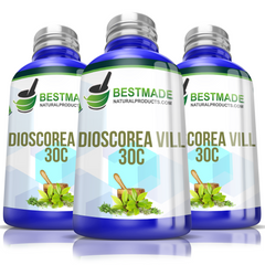 Bestmade Single Remedy Dioscorea Villosa for Pain Support and Digestion Issues Triple Pack- Save 30%