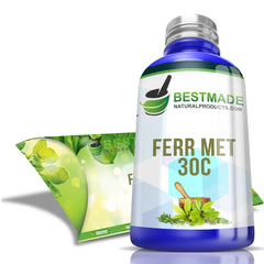 Bestmade Single Remedy Ferrum Metallicum for Severe Headache